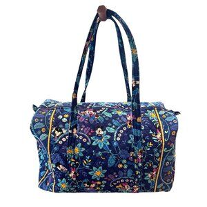 Vera Bradley Disney Parks Dreaming Of Mickey Large Duffel Travel Bag  22"